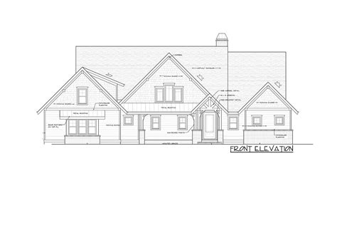 Lakeside Retreat - 93071EL | Architectural Designs - House Plans