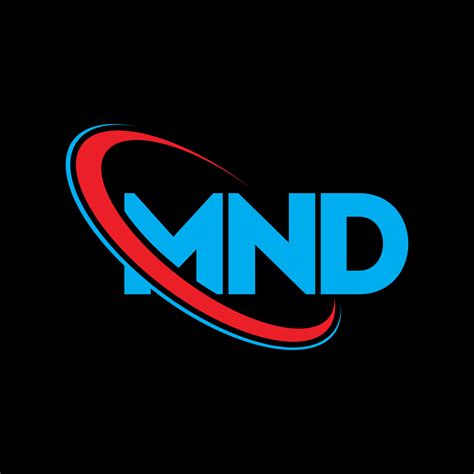 MND logo. MND letter. MND letter logo design. Initials MND logo linked ...