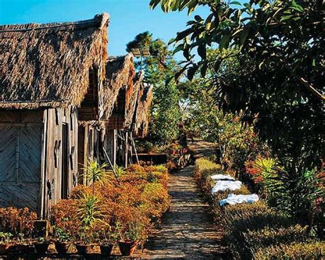 Angami wooden houses in nagaland read more for nagaland package ...