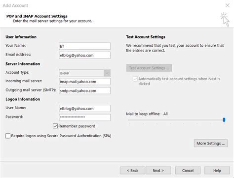 Yahoo mail settings are out of date - zoombrazil