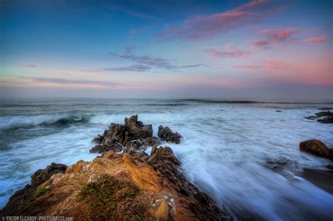 Sunrise At Moonstone Beach (California)