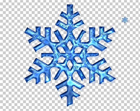 Blue Snowflake Clip Art