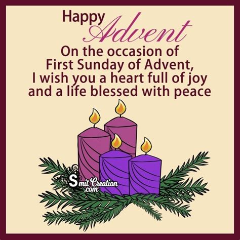 First Sunday Advent Messages - SmitCreation.com