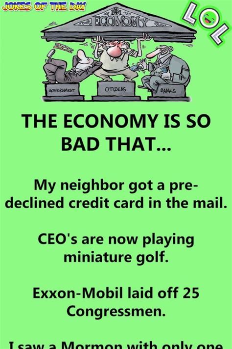 Satire: The economy is so bad that this happened | Sick humor, Satire ...