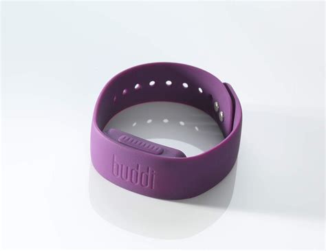 Buddi Connect Personal Emergency Fall Alarm Wristband (Purple, Connect with Friends and Family ...