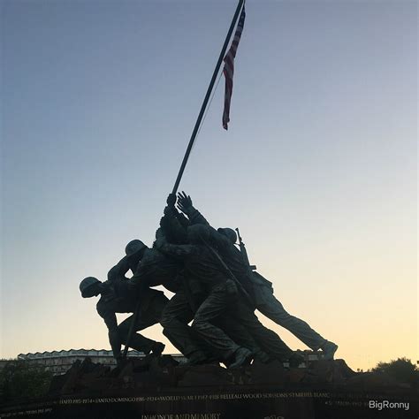 "marine corps war memorial" by BigRonny | Redbubble