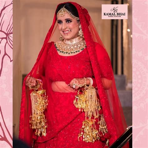 Brides In Surreal Replicas Of Priyanka Chopra's Red Lehenga + Where To Buy Them! - Wedbook