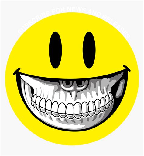 Creepy Smiley Face Transparent, HD Png Download , Transparent Png Image - PNGitem