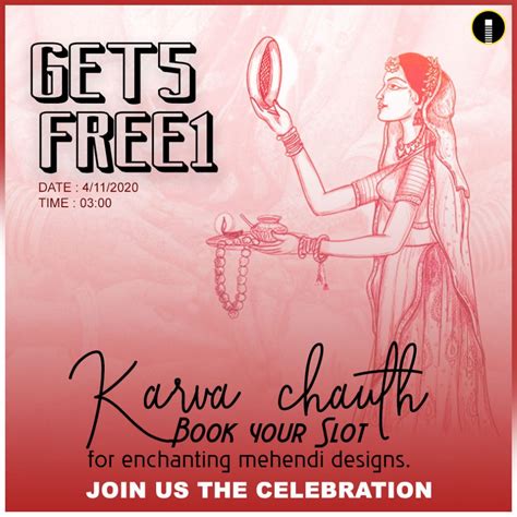 Happy karva Chauth Wishes Offer sale Post - Indiater