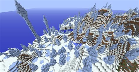 Ice Spike Biome (Minecraft Snapshot 13w36B) Minecraft Project