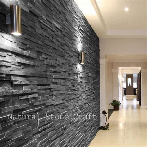 Black Slate Wall Cladding Tiles at Rs 90 /square feet | Wall Cladding Tiles - Natural Stone ...