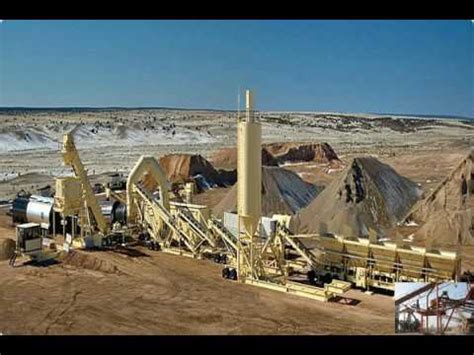 Bauxite ore processing - YouTube