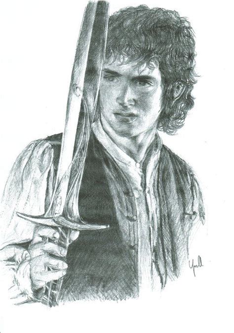 Frodo, The Lord of the Rings by yumiyumica on DeviantArt en 2024 | Coloriage, Tolkien