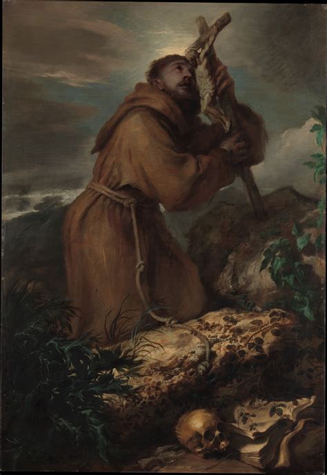 Giovanni Benedetto Castiglione (Il Grechetto) | Saint Francis in ...