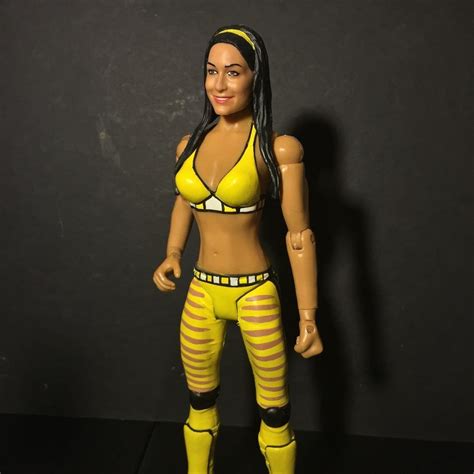 WWE Diva Total Divas Brie Bella "The Bella Twins" Jakks Custom Yellow ...