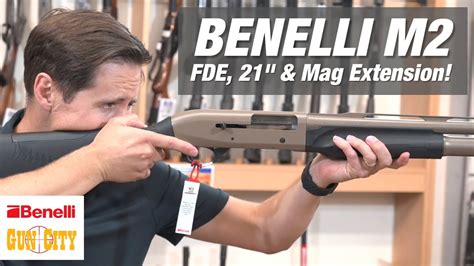 Benelli M2 21" FDE - Gun Review - YouTube