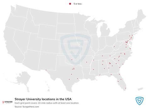 List of all Strayer University locations in the USA - ScrapeHero Data Store