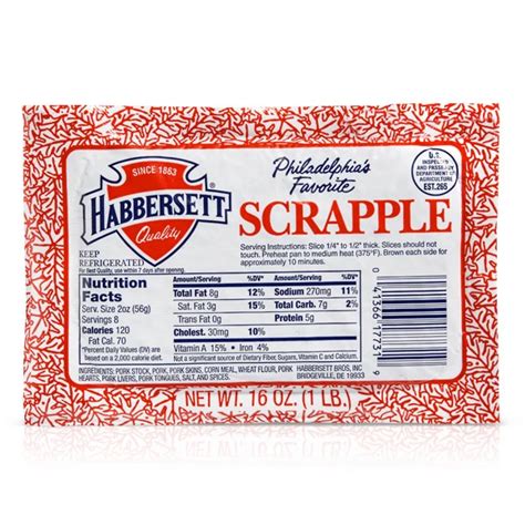 Favorite Scrapple - Philadelphia, PA - Habbersett Scrapple