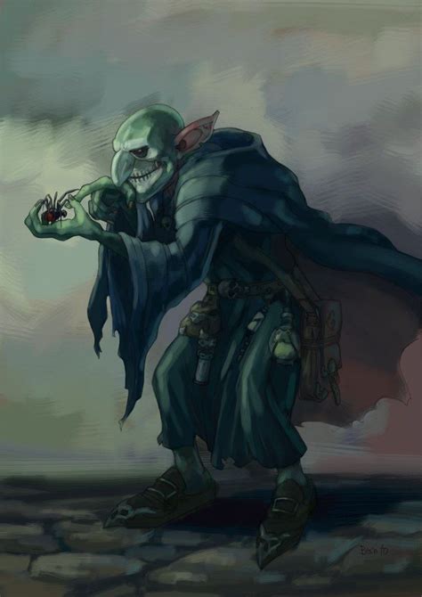 goblin necromancer male Mage wizard Druid sorcerer warlock | Fantasy ...