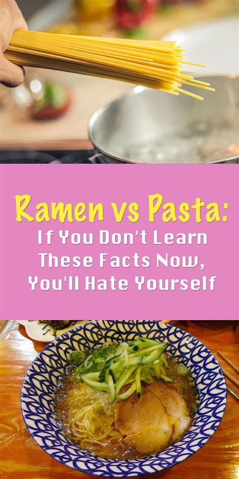 11 crucial differences everyone should know ramen vs pasta – Artofit