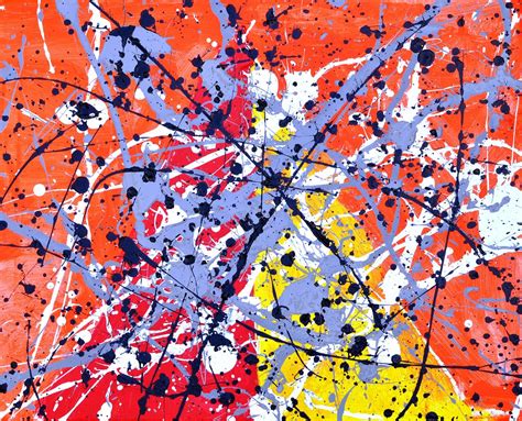 Splatter Paintings - Pollock Style