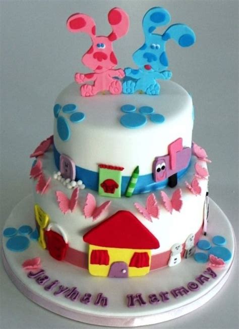 Blues Clues — Children's Birthday Cakes | Blue's clues birthday cake, Bubble guppies birthday ...