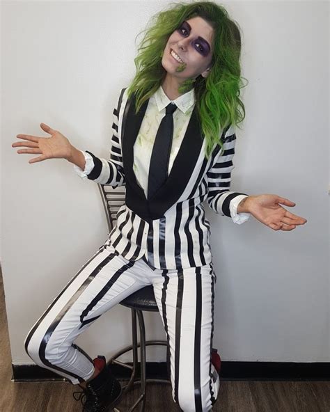 Beetlejuice costume | Beetlejuice costume, Beetlejuice halloween costume, Scary halloween costumes