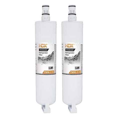 HDX FMW-2-S Standard Refrigerator Water Filter Replacement Fits ...