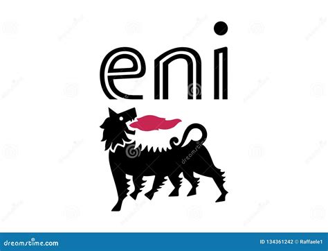 Eni Logo editorial photography. Illustration of electricity - 134361242