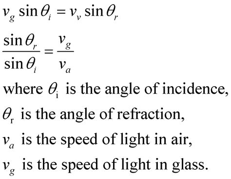 To find the speed of light in glass using Snell's Law / To prove the Snell's Law - International ...