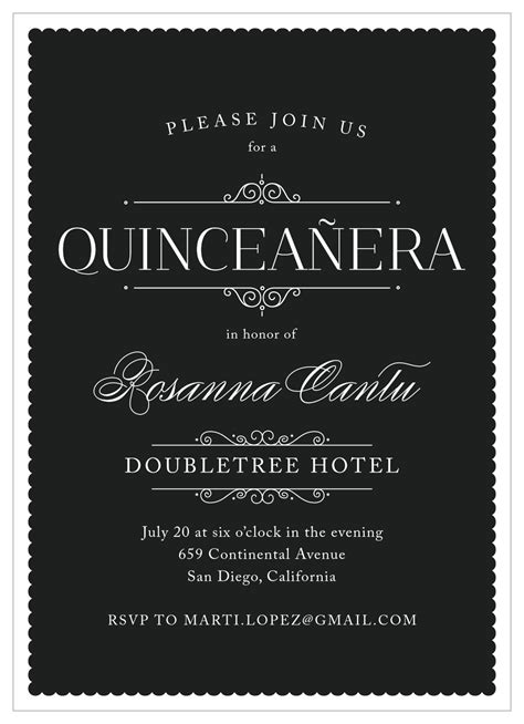 Forever Royalty Quinceañera Invitations by Basic Invite