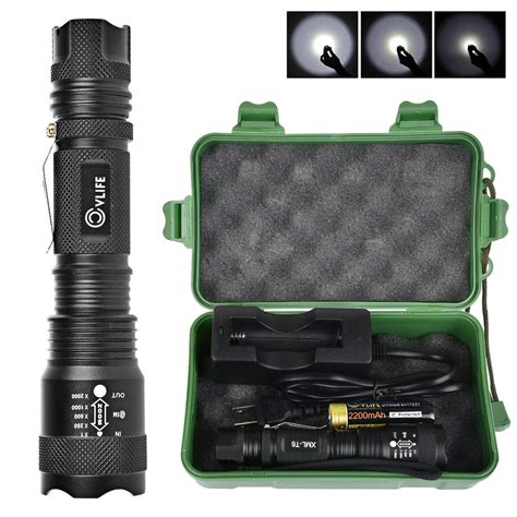 Outdoor Recreation Silverzone Led Bright Tactical Flashlight ...