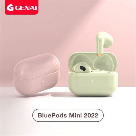 GENAI TWS Earphone Bluetooth 5.1 Earbuds Wireless Headphones in Ear ...