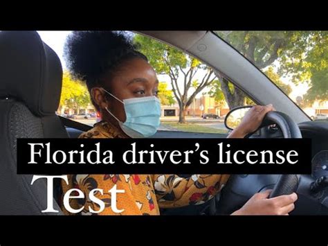 FLORIDA DRIVERS license TEST video [ DMV examiners are now back in the ...