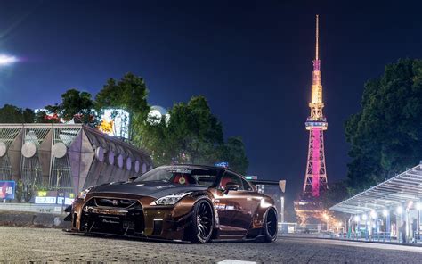 Liberty Walk, Tuning, Nissan Gt R, Tokyo, 2018 Cars, - Gtr R35 Liberty ...