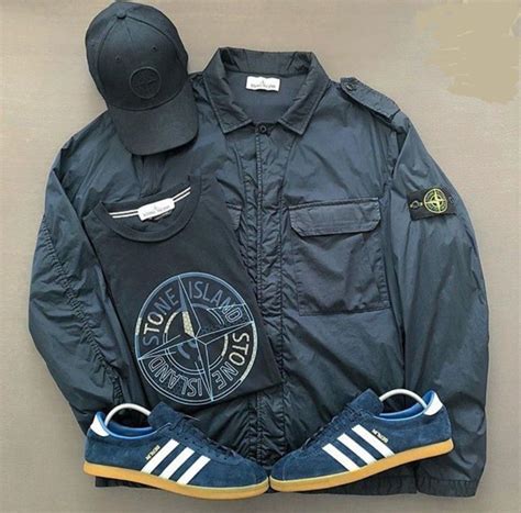 Away days - Stone Island jacket and adidas Berlin | Football casual ...