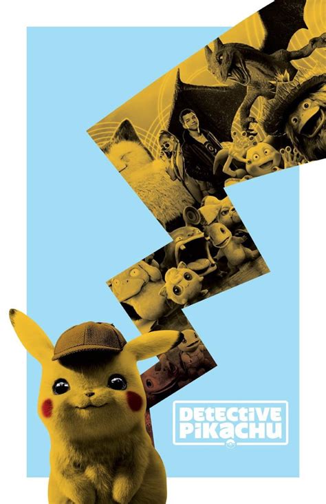 Detective Pikachu Film Poster - Etsy