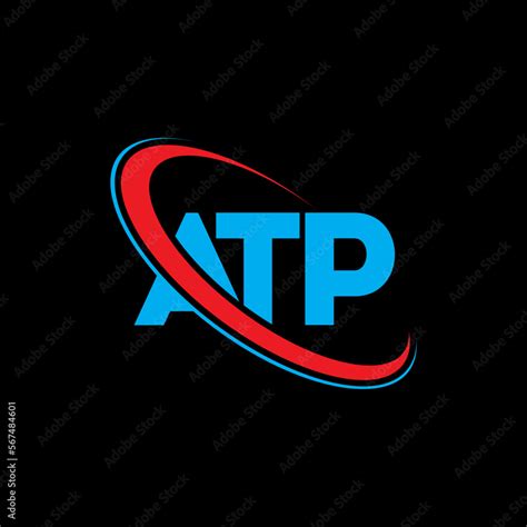 ATP logo. ATP letter. ATP letter logo design. Initials ATP logo linked ...