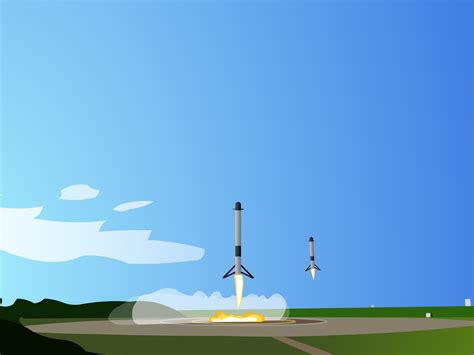 1152x864 Minimalist Falcon Heavy Landing Artwork Wallpaper,1152x864 Resolution HD 4k Wallpapers ...