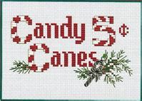 "Candy Canes" | Cross Stitch Pattern