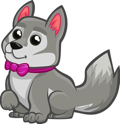 Free Cute Wolf Cliparts, Download Free Cute Wolf Cliparts png images, Free ClipArts on Clipart ...