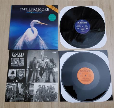 Lp Faith No More Angel dust Original UK 1992 + 12" Single Ltd Edition, Hobbies & Toys, Music ...