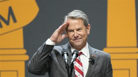 Brian Kemp inaugurated to a second term as Georgia governor