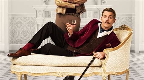 Wallpaper ID: 42408 / Mortdecai, 2015, film, movie, red, Johnny Depp ...