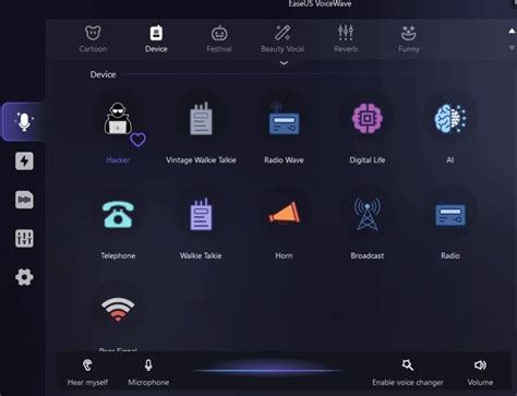 EaseUS VoiceWave Free 1 Year License: AI Voice Changer