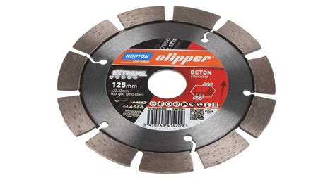 70184630302 | Norton Diamond Cutting Disc, 125mm, Classic, 1 in pack | RS