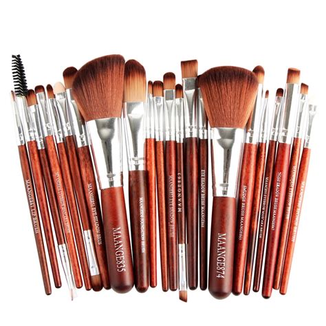 New 22pcs Cosmetic Makeup Brush Blusher Eye Shadow Brushes Set Kit ...