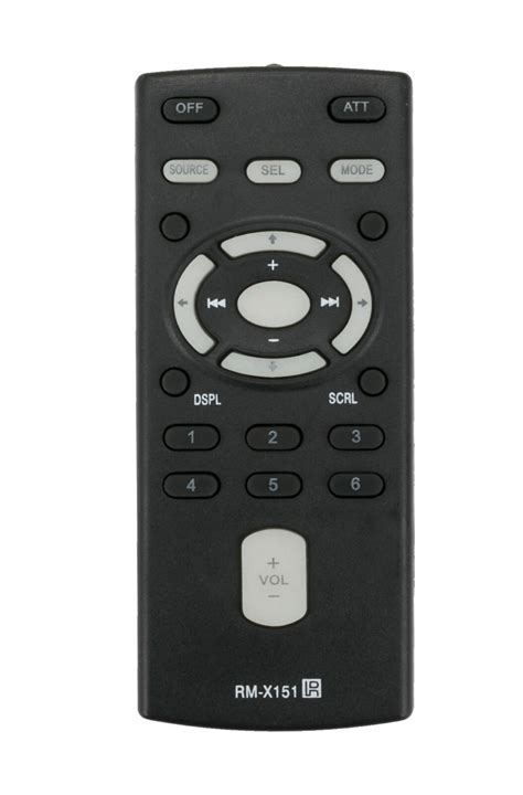 New RM-X151 Replace Remote for Sony CD Player CDX-GT200 CDX-GT20W CDX ...