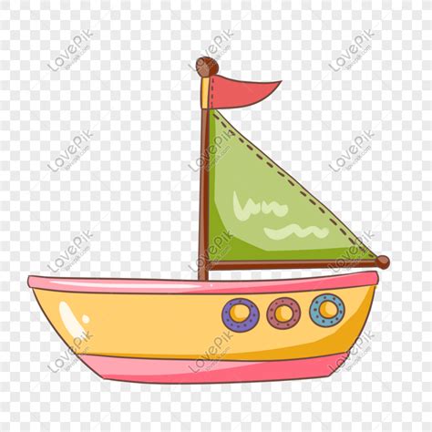 Yellow Boat Clipart Picture