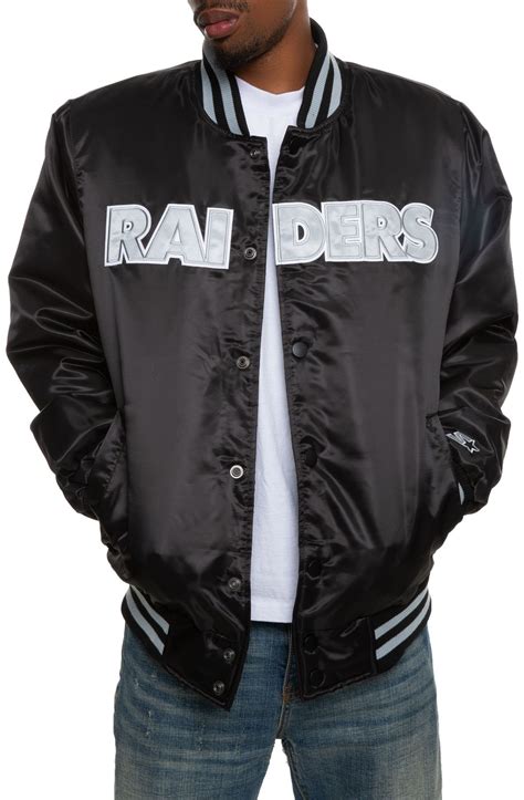 STARTER Oakland Raiders Jacket LS90E168 RAD - Shiekh